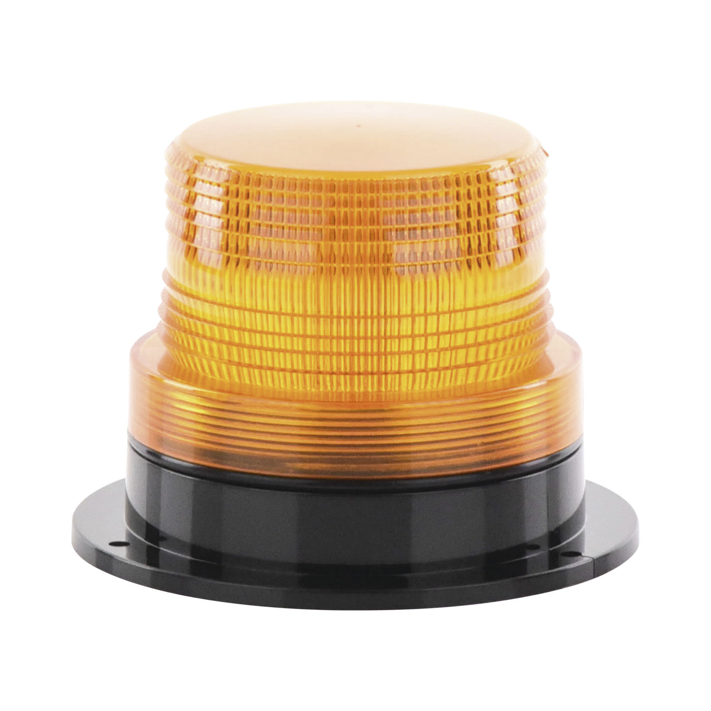 X127A|Burbuja Brillante de Larga Vida ?Ütil, con 8 LEDs Color Ambar, Domo Ambar, 110 Vca