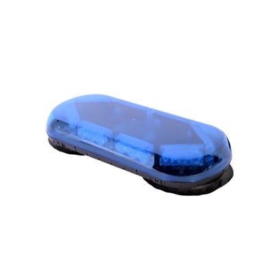 X605-B|Mini Barra de luces con 24 LED, Color Azul y Montaje de Succi??n e Im?ín