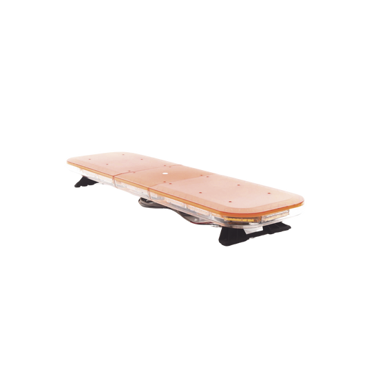 X67AW|Barra de luces LED de 47" con 124 LED de alta potencia, Dual Color Ambar/Claro, ideal para equipar unidades de seguridad privada, miner?¡a e industria