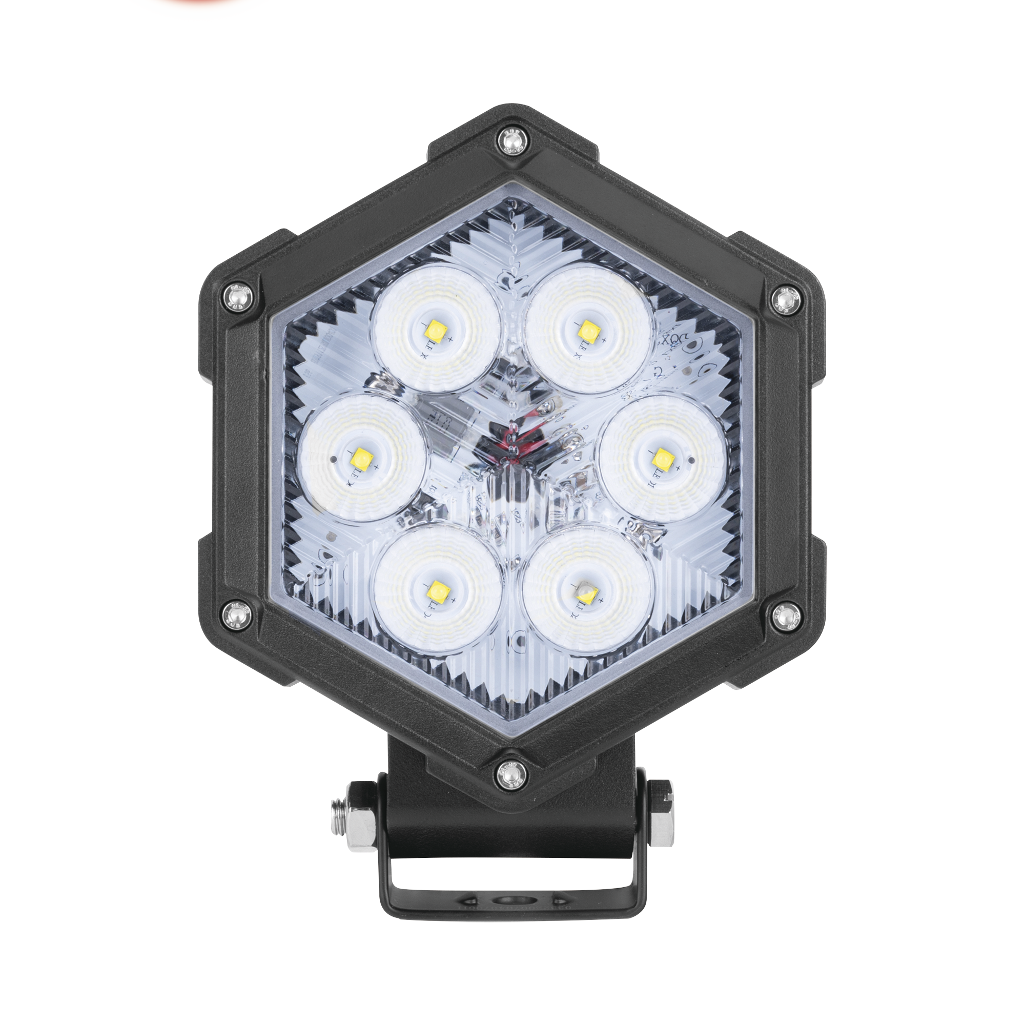XCHR30|Luz de Trabajo Ultra brillante, 6 Led, 2200 Lumenes, 30 watts, 12-24 Vcc
