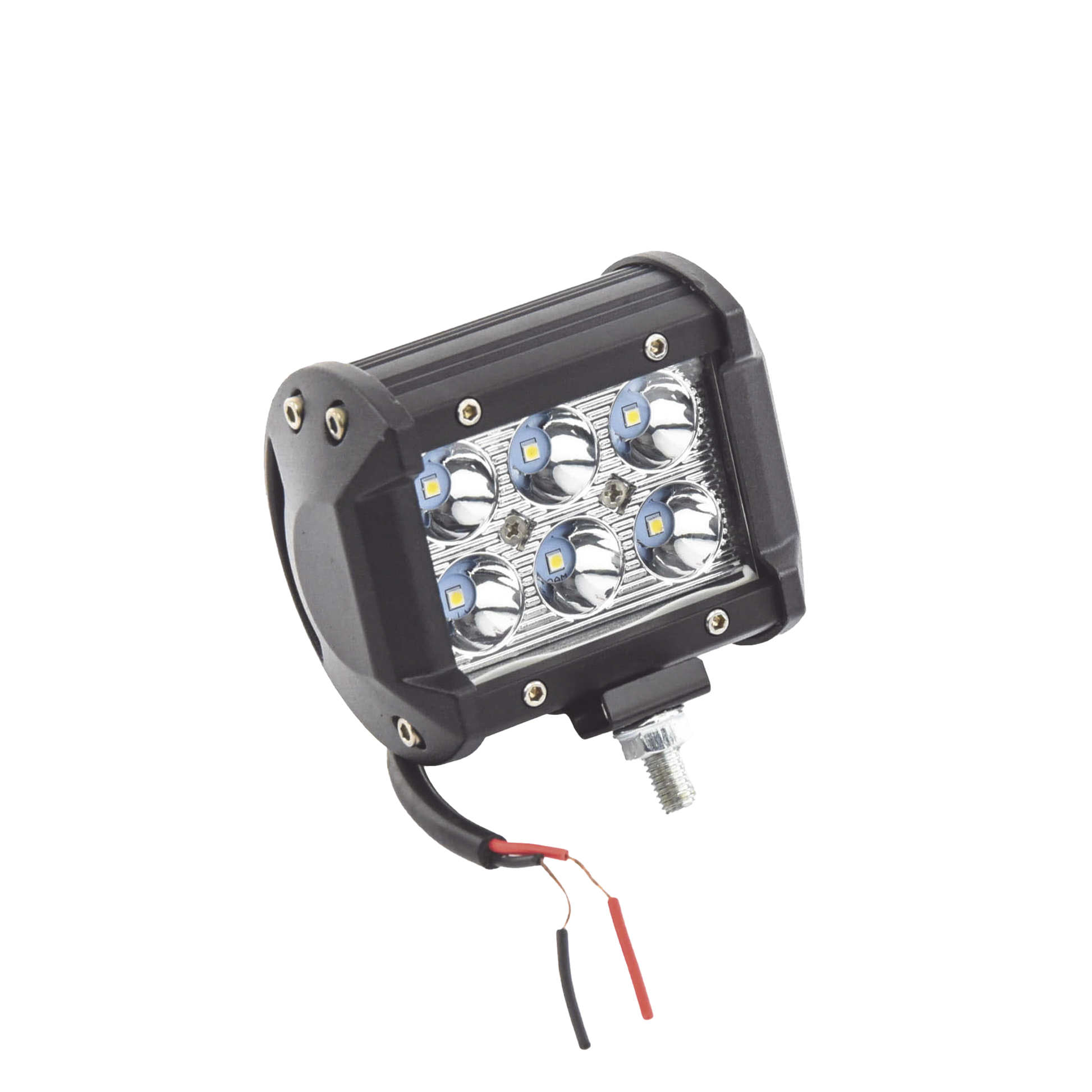 XD18F|Luz de Trabajo de 6 LED, 1500 L??menes, 9 Watts, 10-30 Vcc, IP67, 4 pulgadas