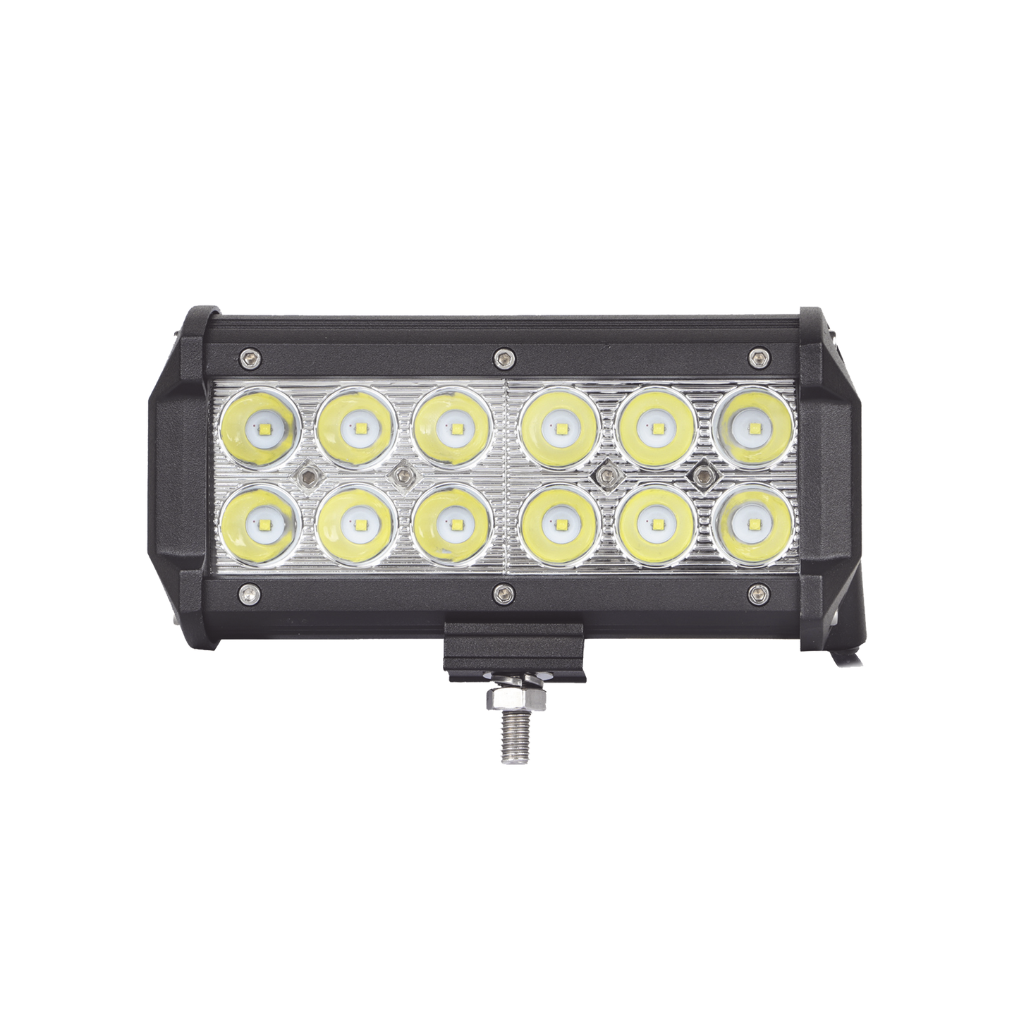 XD20F|Barra de Luz de 12 LED, 1500 L??menes, 18 watts, 10-30 Vcc, IP67, 6.5 pulgadas