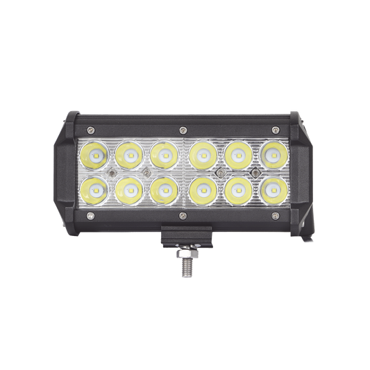 XD20F|Barra de Luz de 12 LED, 1500 L??menes, 18 watts, 10-30 Vcc, IP67, 6.5 pulgadas