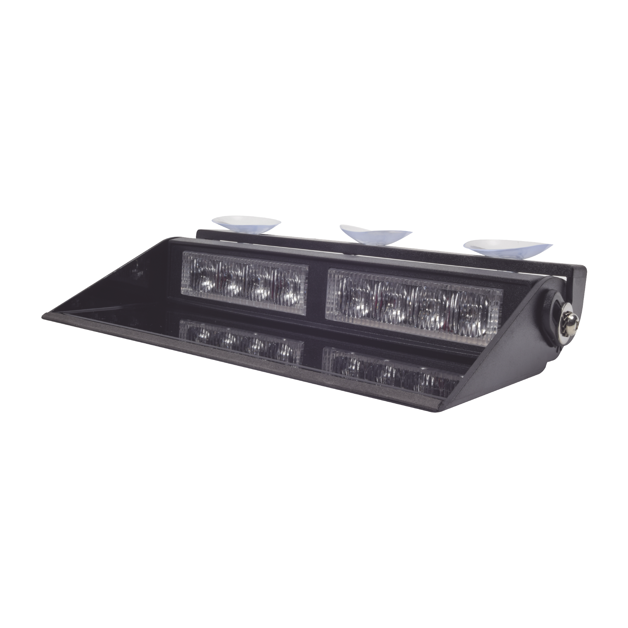 XLL106-RB|Luz direccional de visera para interior, color Rojo/Azul