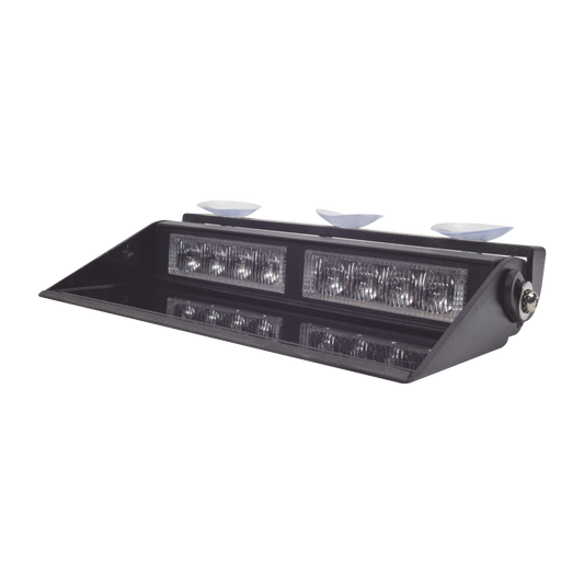 XLL106-RB|Luz direccional de visera para interior, color Rojo/Azul