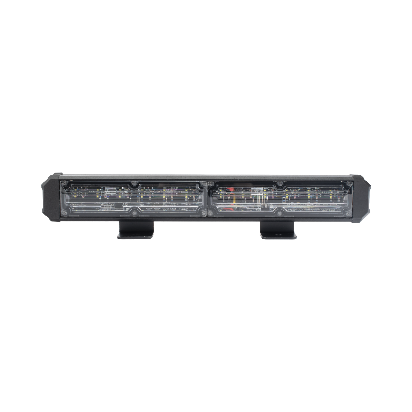 XLT2132RW|Barra de Luz de Advertencia, 2 M??dulos de 6 LED, 11 Pulgadas Rojo/Claro