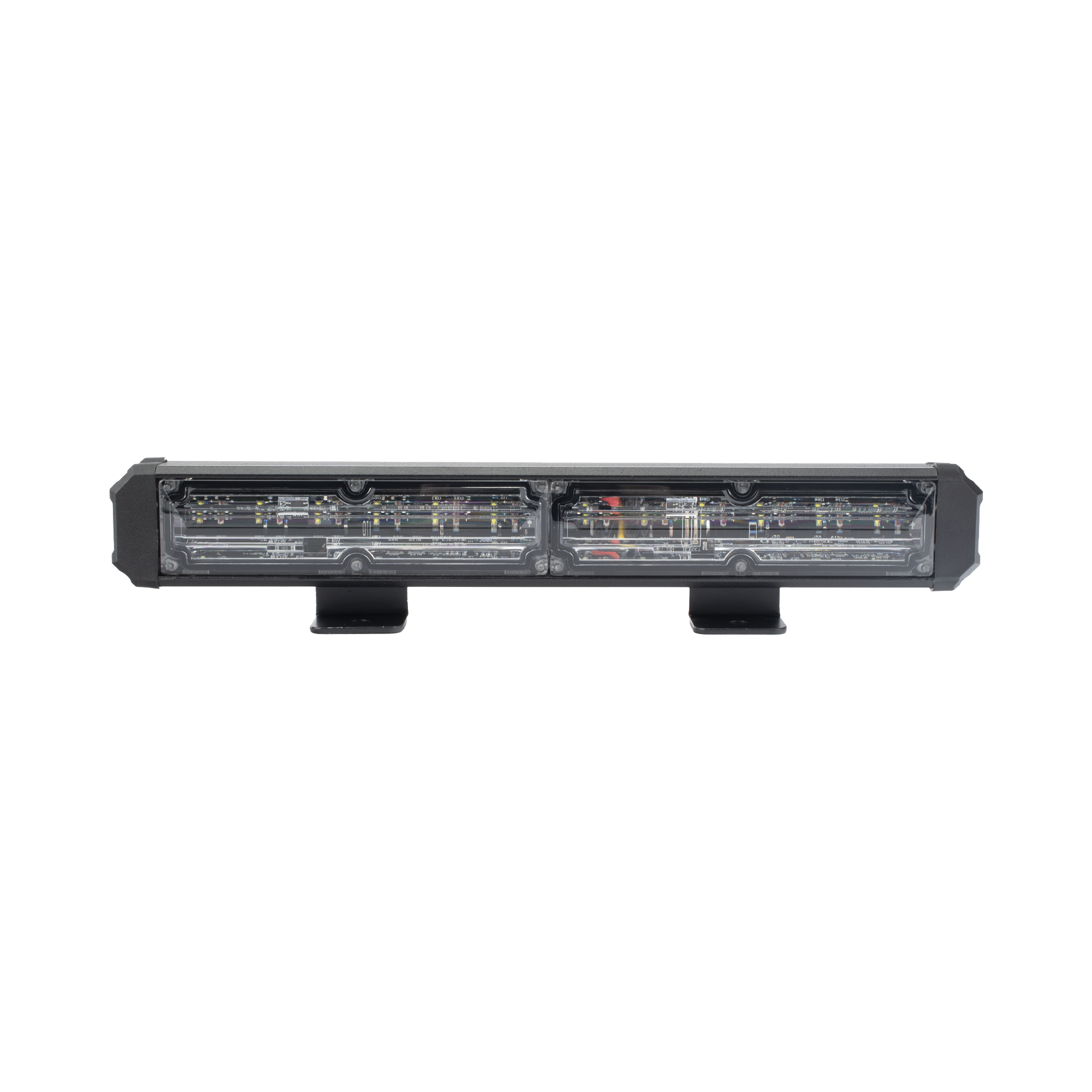 XLT2132RW|Barra de Luz de Advertencia, 2 M??dulos de 6 LED, 11 Pulgadas Rojo/Claro