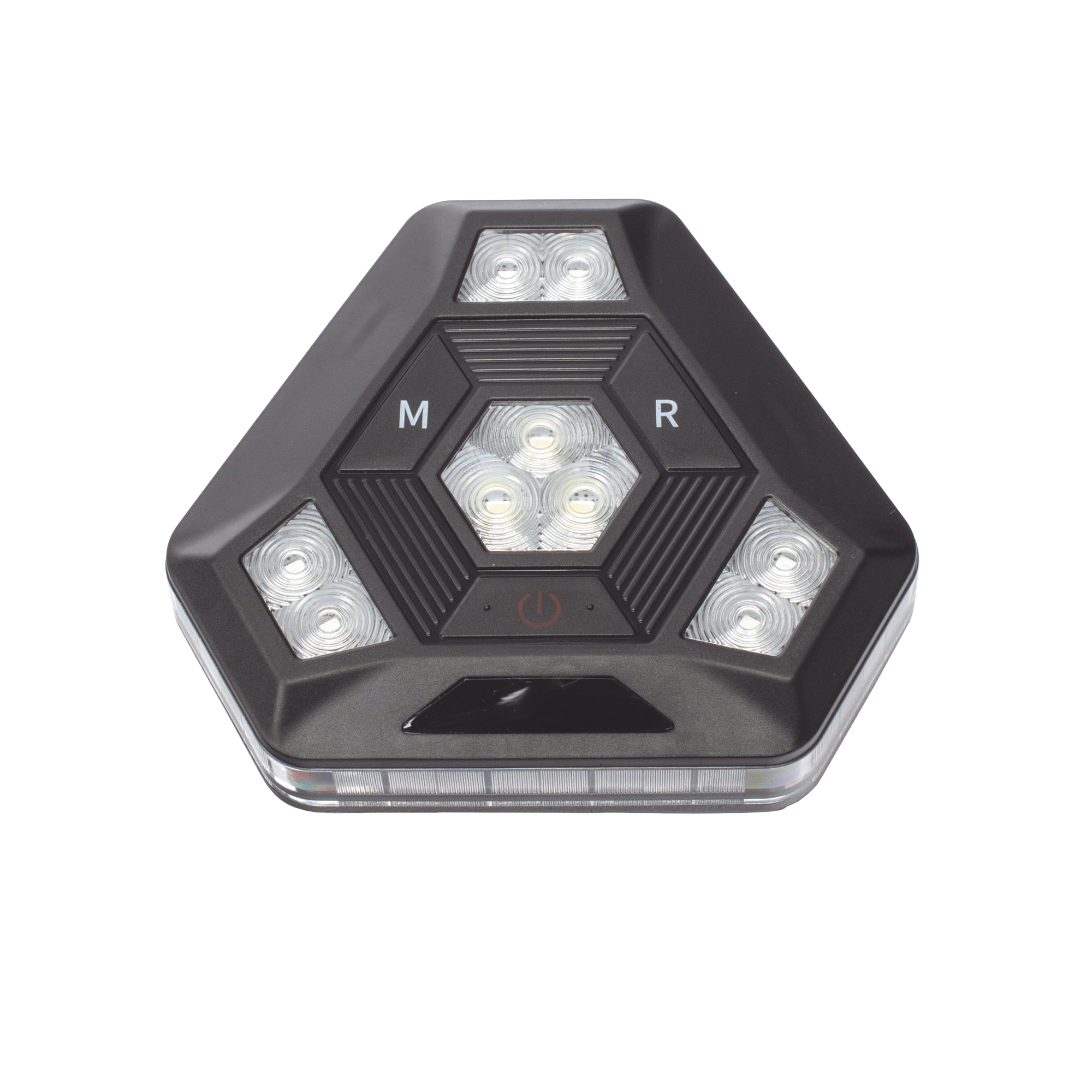 XLTE1985RB|Luz Auxiliar Rojo/Azul Ultra Brillante Para Autom??viles, Motocicletas y Bicicletas Con Montaje Magn?®tico