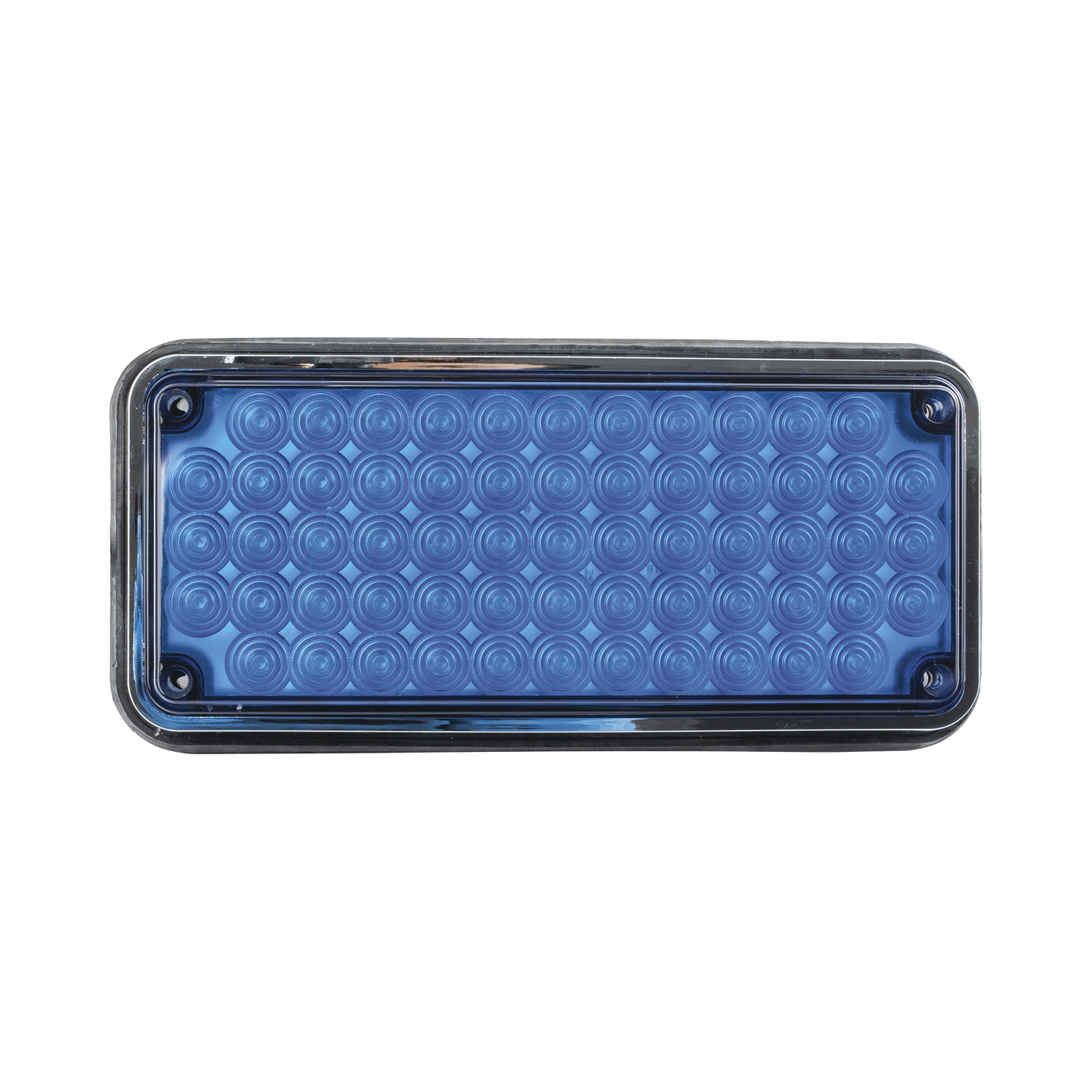 X-LTE-295-B|Luz de advertencia de 7x3", Color Azul, Ideal para ambulancias