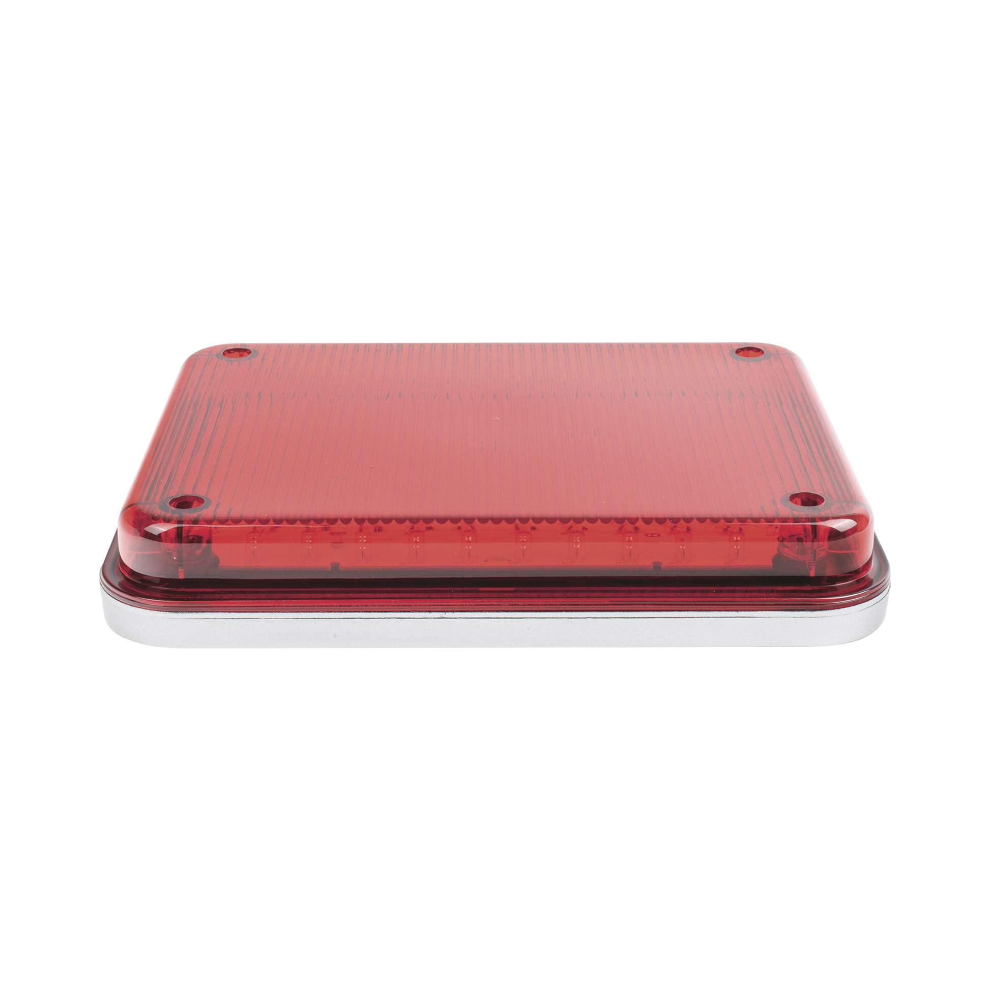 XLTE515R|Luz de Advertencia de 9X7", Color Rojo, Ideal para Ambulancias