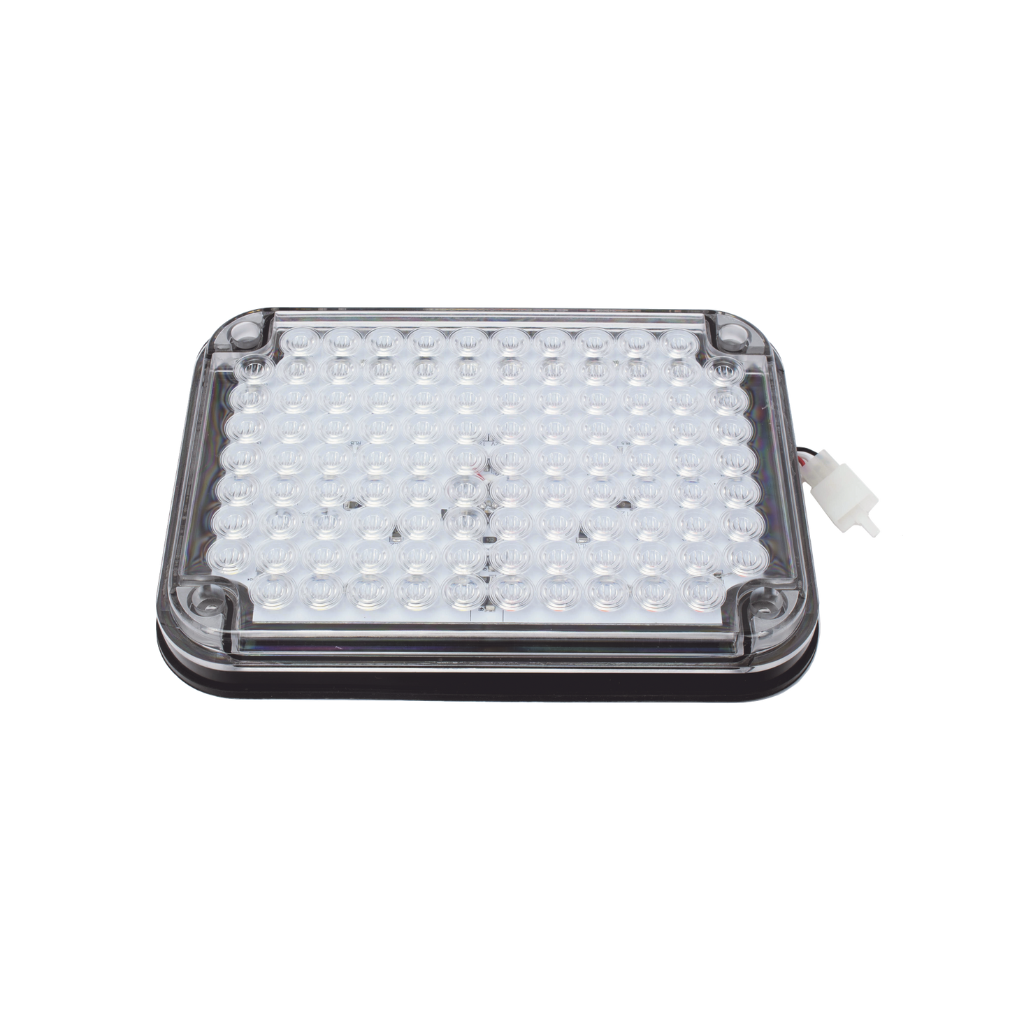 XLTE515RW|Luz de Advertencia de 9X7", Bicolor Rojo/Claro, Ideal para Ambulancias