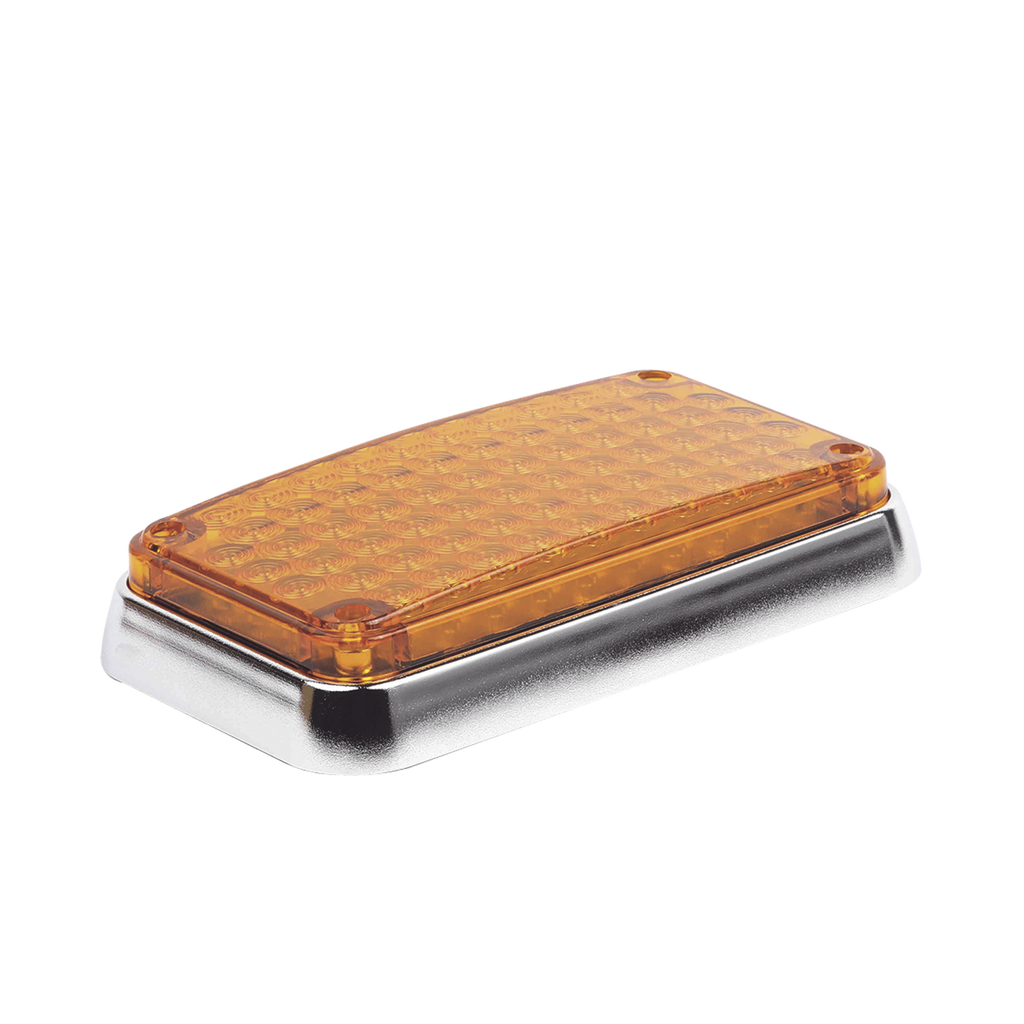 XLTE595A|Luz de Advertencia de 6X4", Color Ambar, Ideal para Ambulancias