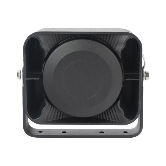 XS100|Bocina Compacta de uso rudo, 100 Watts de Potencia, Ideal para veh?¡culos de encubierto, 8 Ohms de Impedancia