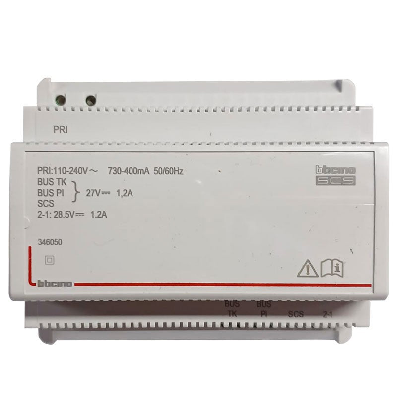 BTV346050 - Fuente de alimentacion para sistema digital 2 hilos, adapt video, 6 DIN
