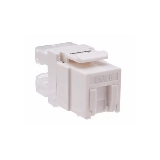 8699126ARJ - Jack RJ45 Cat6 color Blanco Condumex
