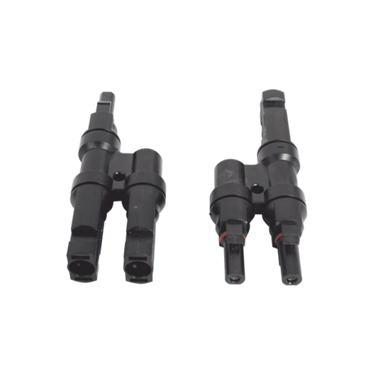 FC42T|Conector  MC-4 Doble para Módulos Fotovoltaicos. Tipo 2T