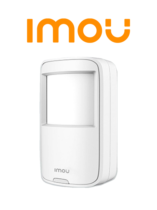 IMOU MOTION DETECTOR (ARD1231-SW-imou) - Sensor de Movimiento Inalambrico/ 433 MHz/ Rango de deteccion 12 Mts/ Tamper