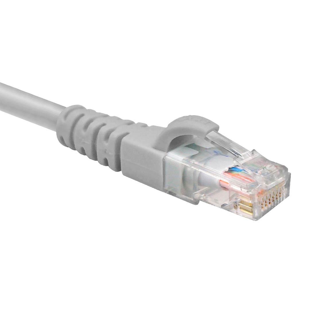 Cable de Conexión Red Nexxt Solutions Cat6 3mts UTP Multifilar con Revestimiento Tipo CM Color Gris AB361NXT23 - AB361NXT23